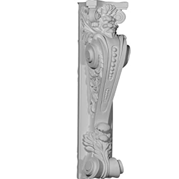【中古】【インポート品・未当て嵌める】Ekena Millwork cor08?X 06?X 28fa 8?1?/ 4inx 6?7?/ 8inx 28?1?/ 8inFairfaxコーベルの