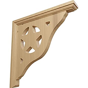 【中古】【輸入品・未使用】Ekena Millwork BKT01X10X10AURW-CASE6 幅1 2インチ x 奥行き10インチ x 高さ10インチ オースティンブラケット BKT01X10X10AUCH-CASE-2 2