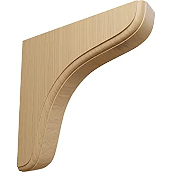 【中古】【輸入品・未使用】Ekena Millwork Eaton 木製ブラケット 1 3/4\
