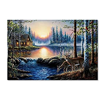 【中古】【インポート品・未当て嵌める】Total Bliss by Chuck Black 22x32in キャンバスウォールアート