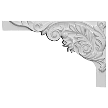 【中古】【インポート品・未当て嵌める】Ekena Millwork SB11X07SP-L-CASE-6 上がり段鉤括弧 工業プラントプライム