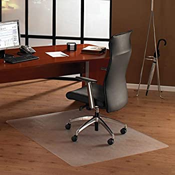 【中古】【インポート品・未当て嵌める】Floortex ポリカーボネートチェアマット 53in x 48in 捉え所のない立ち会い場用 その他-キッチン用品・食器・調理器具