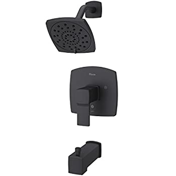【中古】【輸入品・未使用】Pfister LG89-8DAB Deckard Tub and Shower Trim, Matte Black