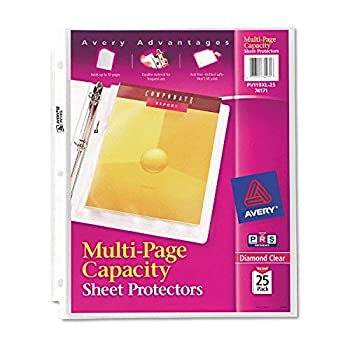 【中古】【輸入品・未使用】Avery 74171 Multi-Page Top-Load Sheet Protectors, Heavy Gauge, Letter, Clear (Pack of 25) [並行輸入品]｜スカイマーケットプラス