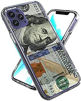 【中古】【輸入品・未使用】Transparent Soft TPU Flexible Corver Case Compatible with iPhone 11 Cover Money - One Hundred Dollar Bill If You Like Purchase Try A Ce画像