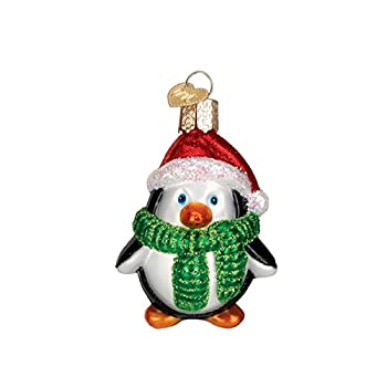 【中古】【輸入品・未使用】Old World Christmas Playful Penguin Glass Blown Ornament [並行輸入品]｜スカイマーケットプラス