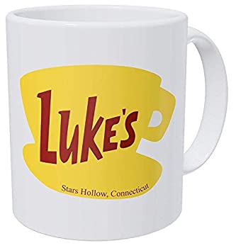 【中古】【輸入品・未使用】Thinker Art Funny coffee mug - 11OZ Ceramic - Luke's Diner. Best gift or souvenir. [並行輸入品]