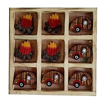 【中古】【インポート品・未当て嵌める】Wilcor Camper Tic Tac Toe 商いもの科目: ゲーム盤競り合い [並行輸入品]