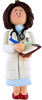 【中古】【輸入品・未使用】Ornament Central OC-045-FBR Female Doctor Christmas Ornament, 3-1/2-Inch, Brown [並行輸入品]｜スカイマーケットプラス