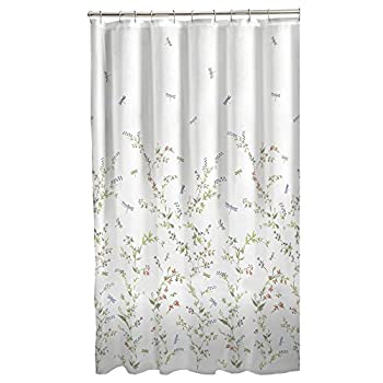 【中古】【輸入品・未使用】Maytex Dragonfly Garden Fabric Shower Curtain by Maytex [並行輸入品]