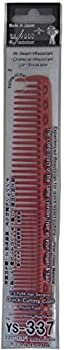【中古】【輸入品・未使用】YS Park 337 Quick Cutting Comb - Red [並行輸入品]