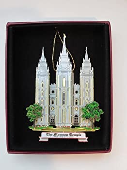 【中古】【輸入品・未使用】Mormon Temple Christmas ORNAMENT Salt Lake City Utah Souvenir Gift [並行輸入品]｜スカイマーケットプラス