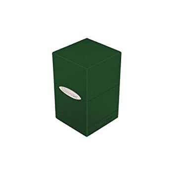 【中古】【輸入品・未使用】Ultra Pro Satin Tower Green Deck Box [並行輸入品]｜スカイマーケットプラス