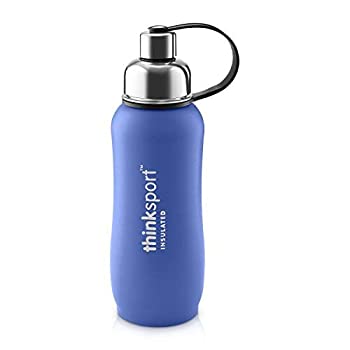 【中古】【輸入品・未使用】Thinksport 750Ml Insulated Sports Bottle, Blue, 25 oz [並行輸入品]