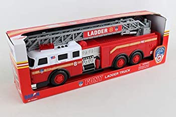 【中古】【輸入品・未使用】Daron FDNY Ladder Truck with Lights and Sound by Daron World wide Trading Inc. [並行輸入品]｜スカイマーケットプラス