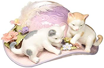 【中古】【輸入品・未使用】Cosmos 80099 Fine Porcelain Pair of Cats Musical Figurine, 5-1/4-Inch [並行輸入品]｜スカイマーケットプラス