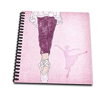 【中古】【輸入品・未使用】3dRose Ballet Dancer in Pink-Memory Book, 12-inch (db_25898_2) [並行輸入品]