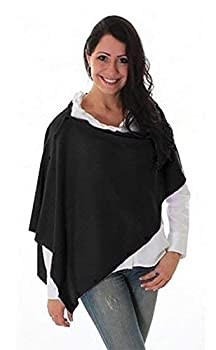 【中古】【輸入品・未使用】Simply Noelle Bordeaux Button Wrap Cape Shawl Scarf Black 商品カテゴリー: スカーフ [並行輸入品]