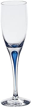【中古】【インポート品・未当て嵌める】Orrefors Intermezzo Blue 5.75 Ounce White Wine Glass [並行輸入品]