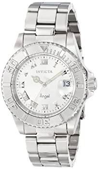 【中古】【輸入品・未使用】インヴィクタ Invicta Women 14320 Angel Analog Display Swiss Quartz Silver Watch [並行輸入品]
