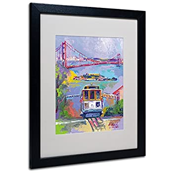 【中古】【輸入品・未使用】Trademark Fine Art San Francisco 2 Artwork by Richard Wallich, 16 by 20-Inch, Black Frame [並行輸入品] 23,088円