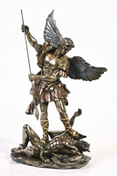 【中古】【輸入品・未使用】* Sale * - Archangel St Saint Michael Statue Sculpture Magnificent by Pacific Giftware [並行輸入品]
