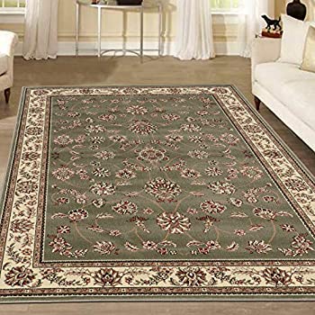 【中古】【輸入品・未使用】Radici USA Como Area Rug, Green, 3-Feet 3-Inch by 4-Feet 11-Inch 商品カテゴリー: ラグ カーペット [並行輸入品]