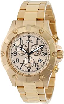 【中古】【輸入品・未使用】[インヴィクタ]Invicta 腕時計 Specialty Chronograph Gold Dial 18k 13619 メンズ [並行輸入品]｜スカイマーケットプラス