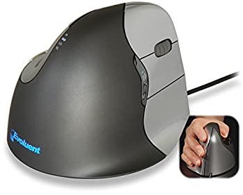 【中古】【輸入品・未使用】Evoluent VM4R Mouse VerticalMouse 4 Right USB 6 Button Brown Box [並行輸入品]