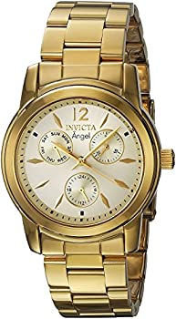 【中古】【輸入品・未使用】[インヴィクタ]Invicta 腕時計 'Angel' Quartz Stainless Steel Casual Watch, Color:GoldToned 21691 レディース [並行輸入品]