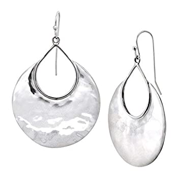【中古】【輸入品・未使用】Silpada 'Crescent Drop' Earrings in Sterling Silver [並行輸入品]