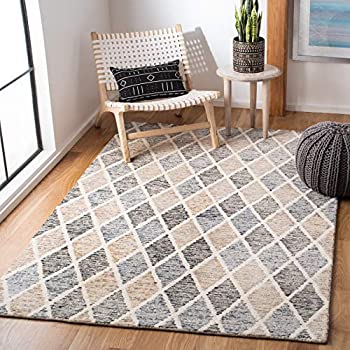 【中古】【輸入品・未使用】Safavieh Precious Collection PRE215M Handmade Wool Area Rug, 3ft x 5ft, Blue/Beige 商品カテゴリー: ラグ カーペット [並行輸入品]