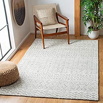【中古】【輸入品・未使用】Safavieh Glamour Collection GLM305Y Handmade Wool & Viscose Area Rug, 3ft x 5ft, Green/Ivory 商品カテゴリー: ラグ カーペット [並行輸入