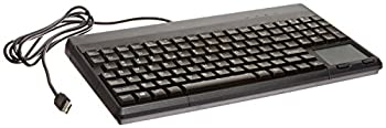 【中古】【インポート品・未当て嵌める】Cherry G86-62401EUADAA Compact Keyboard with USB Interface and Touchpad, 14\u0027 Width, Black [並行輸入品]