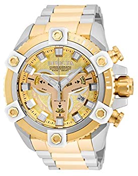 【中古】【インポート品・未当て嵌める】Invicta Men\u0027s Coalition Forces Quartz Watch with Stainless Steel Strap, Two Tone, 31 (Model: 29019) [並行輸入品]