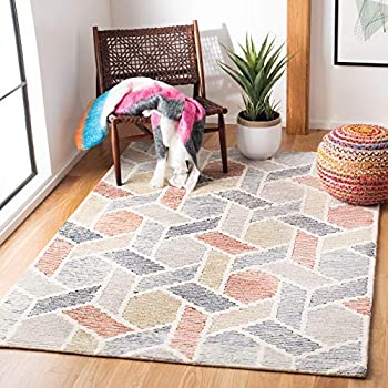 【中古】【輸入品・未使用】Safavieh Precious Collection PRE221M Handmade Wool Area Rug, 4ft x 6ft, Blue/Rust 商品カテゴリー: ラグ カーペット [並行輸入品]｜スカイマーケットプラス