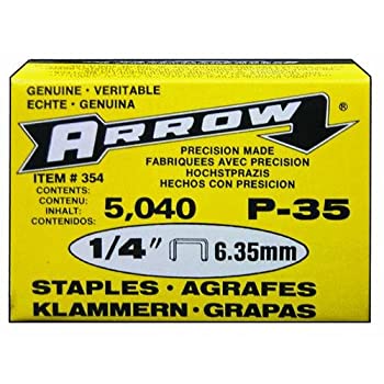 【中古】【輸入品・未使用】矢印ファスナー354?1?/ 4?\"フラットクラウンStaples for p35プライヤータイプホッチキス5040?per Package