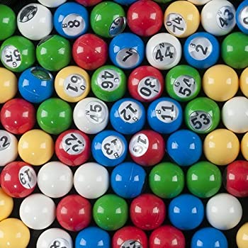 【中古】【輸入品・未使用】Bingo Ball Set - Multi Coloured Plastic|スカイマーケットプラス
