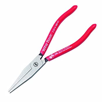 【中古】【輸入品・未使用】Wiha 32630 Long Flat Nose Pliers, 6.3-Inch by Wiha|スカイマーケットプラス