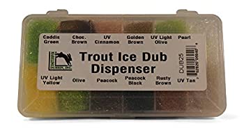 【中古】【輸入品・未使用】Custom Trout Ice Dub Dispenser - 12 Popular Colours - Fly Tying