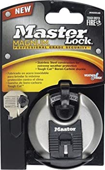 【中古】【輸入品・未使用】マスターロックMagnumディスクロックCoveredスチールではm1キー空白ではm1キーブランク