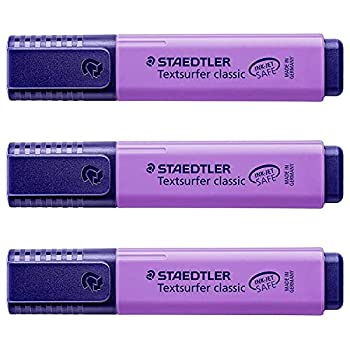 【中古】【輸入品・未使用】Staedtler蛍光ペンのパック3?" Textsurferクラシック、パープル｜スカイマーケットプラス