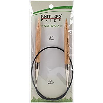 【中古】【輸入品・未使用】Knitter's Pride 230137 Naturalz 固定円形ニードル 24インチサイズ 13/9mm|スカイマーケットプラス