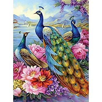 【中古】【輸入品・未使用】Bits and Pieces ? Peacocks 1000ピース ジグソーパズル 大人用 ? 各パズルのサイズは20インチ x 27インチ ? 1000ピース ジグソー アーティス