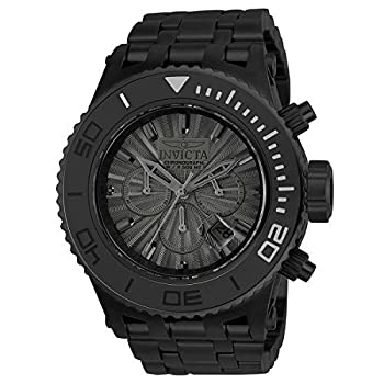 【中古】【インポート品・未当て嵌める】Invicta Men\u0027s \u0027Subaqua\u0027 Quartz Black Stainless Steel Casual Watch, Color:Black (Model: 23939) [並行輸入品] その他-バッグ・小物・ブランド雑貨