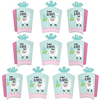 【中古】【輸入品・未使用】大きな幸せの水玉 Llama Fun テーブルデコレーション Llama Fiesta ベビーシャワー 誕生日パーティー 折りたたみ式 フレア センターピース 10個