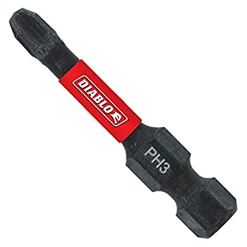 【中古】【輸入品・未使用】Diablo by Freud DPH32P5 2インチ #3 プラスドライブビット (5パック) マルチ ワンサイズ