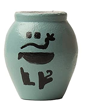 【中古】【輸入品・未使用】Discoveries Egyptian Imports セラミック容器 手塗り ミニ 1.75インチ エジプト製