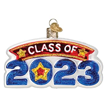 【中古】【輸入品・未使用】Old World Christmas Class of 2023 ガラス吹きオーナメント クリスマスツリー用｜スカイマーケットプラス