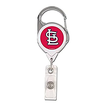 【中古】【インポート品・未当て嵌める】MLBセントルイス・カージナルス書き込み式プレミアムバッジホルダー、野球クラブ色合い、1大きさ